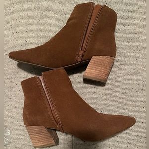 Kensie block heel boot